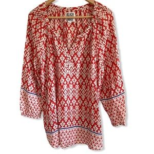 BeachLunchLounge 1X tunic cover up top